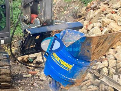 Đặc điểm và ưu thế kỹ thuật của máy gầu nghiền côn thủy lực