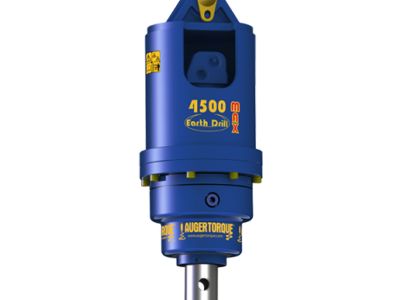 Máy khoan đất thủy lực gắn xe đào